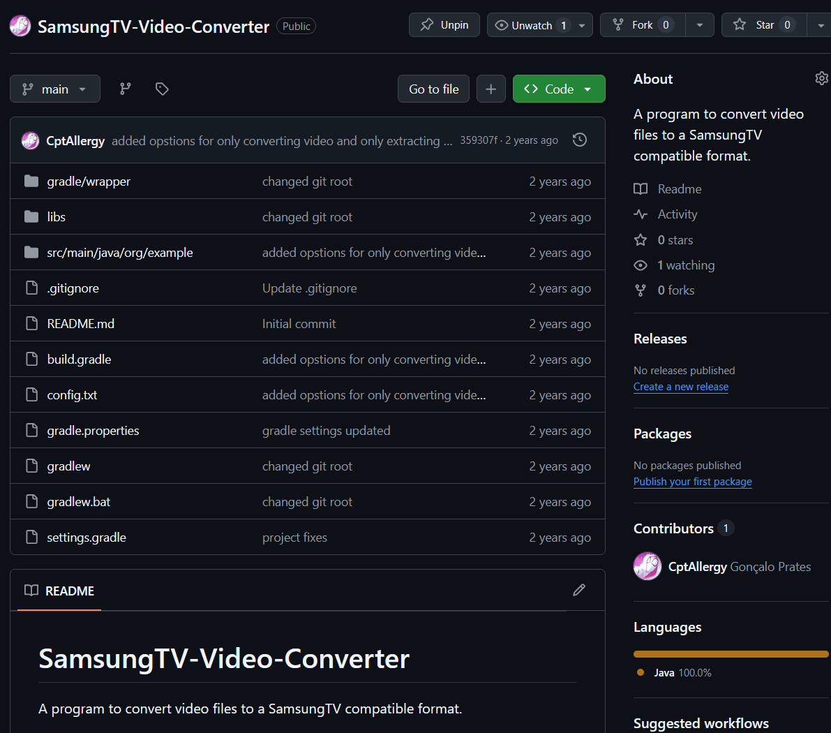 Samsung Converter
